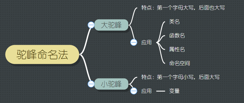 驼峰命名法